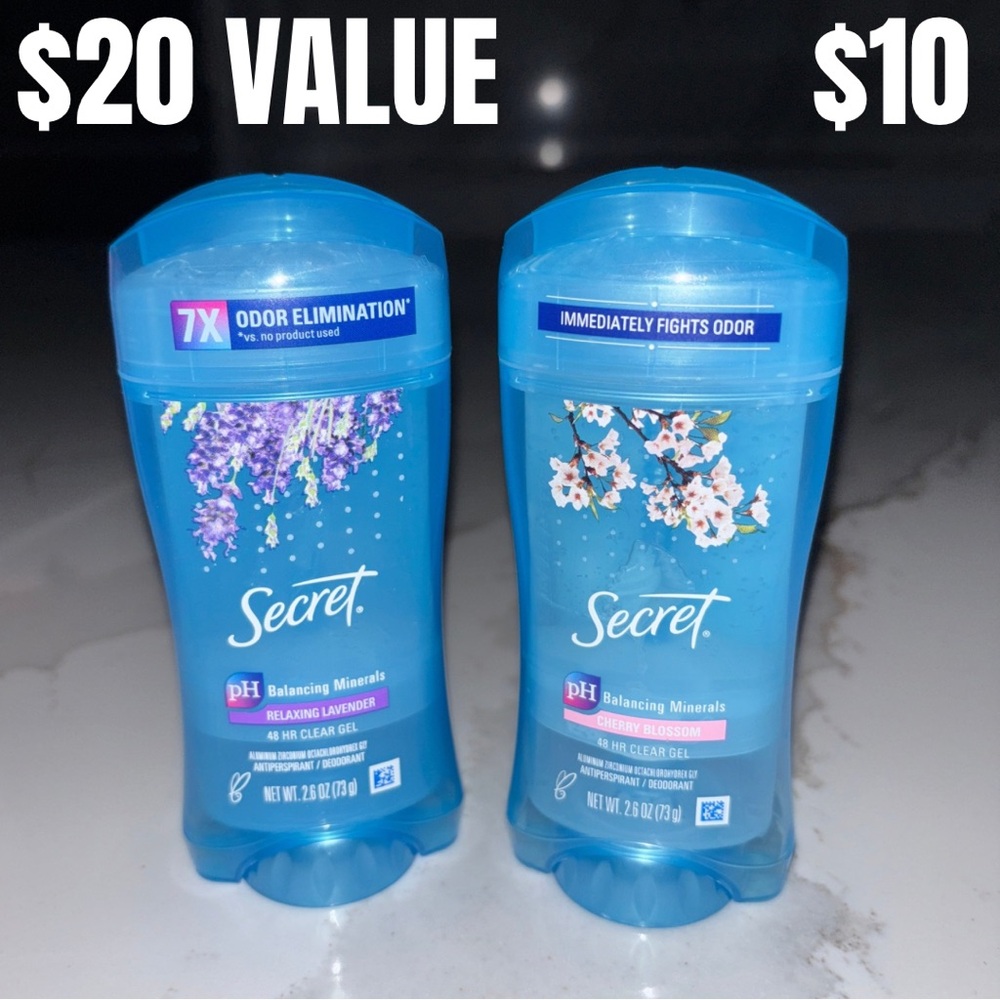 Secret deodorant bundle